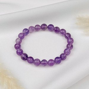 Браслет из камня Аметист