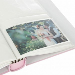 Фотоальбом на 200 фото 10х15 см "Цветочная полянка" в коробке МИКС