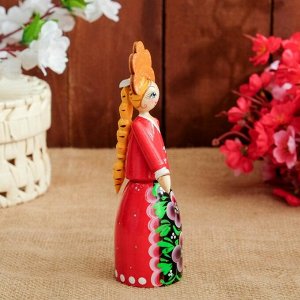 Сувенирная кукла «Девушка в кокошнике», 16 см, микс