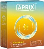 Презервативы Априкс Anatomic (Анатомические) №3