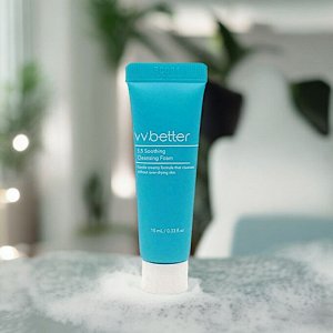 Пенка для умывания VVBETTER 5.5 MINI премиальная мягкая очищающая, pH 5,5 с комплексом экстрактов ростков травянистых растений и Центеллы Азиатской, для всех типов кожи. Корея, 10 мл.