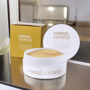 Гидрогелевые патчи для кожи вокруг глаз с  Золотом FOODAHOLIC GOLD (для всех типов кожи) 90г, Корея