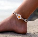 Браслет на ногу в морском стиле