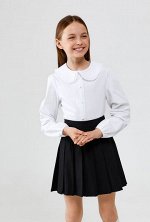 Элегантная детская блузка для девочек Roberta белая