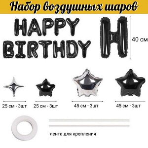 Набор фольгированных шаров