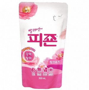 Кондиционер для белья "PIGEON" (с ароматом «Розовый сад») 300 мл, мягкая упаковка / 40