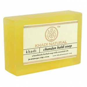 Мыло Khadi Natural 34720 (Chandan Haldi)