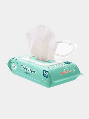 Детские влажные салфетки Ottino 200*180 60 шт.