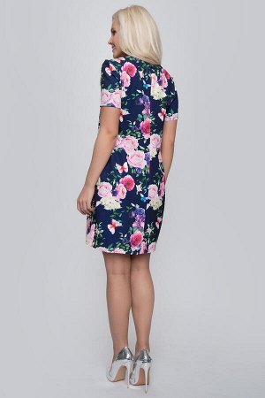 MalinaStyle, Платье 215 цветочный принт