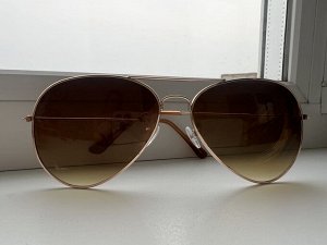 Солнцезащитные очки с коричневыми стеклами УЦЕНКА