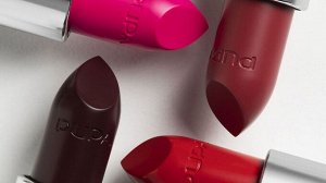 Помада с эффектом плампера, объёма и комфорта тон 204 "Vamp!" PUPA 3.5гр.