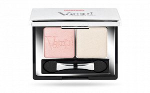 Тени для век пупа компактные двойные "Vamp! Compact Duo" тон 001 PUPA 2.2гр.