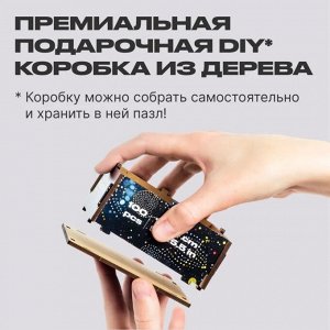 Деревянные пазлы UNIDRAGON Pop-Art Пташка 100 дет