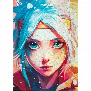 Деревянные пазлы UNIDRAGON Pop-Art Ханако Тян 250 деталей