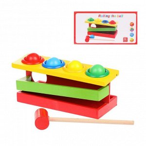 Деревянная игрушка стучалка, 3+