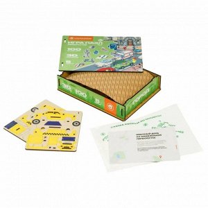 Деревянные пазлы игра UNIDRAGON  CITY Перекресток дет
