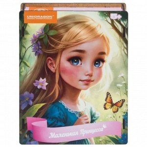 Деревянные пазлы UNIDRAGON KIDS Маленькая принцесса 100 дет