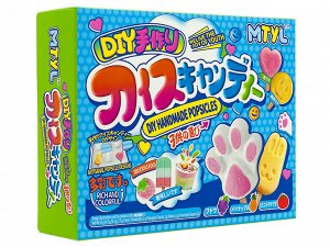 Конфета жевательная "Сделай сам" Popsicles Фруктовый лёд GuandongLefen 23г, 1/24