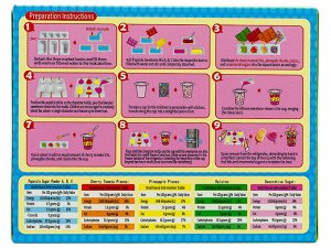 Конфета жевательная "Сделай сам" Popsicles Фруктовый лёд GuandongLefen 23г, 1/24
