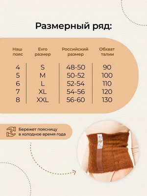 Пояс согревающий
