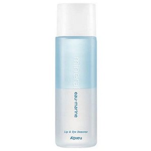 Cредство двухфазное для снятия макияжа A'Pieu Mineral Lip & Eye Remover Eau-Marine, 100мл