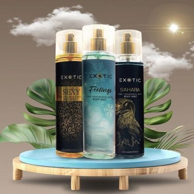 Мисты для тела EXOTIC