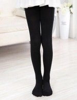 Капроновые колготки цвет Черный