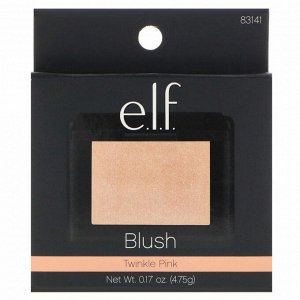 E.L.F. Cosmetics, Румяна, розовый блеск, 0,17 унции (4,75 г)