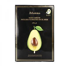 JMsolution Water Luminous Avocado Oil Ampoule Mask Питательная ультратонкая маска с авокадо 30 мл