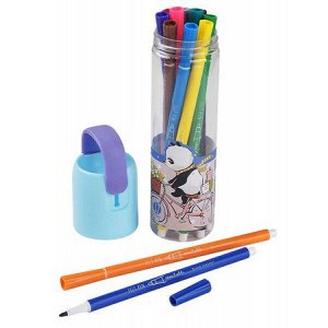Фломастеры 12цв "KIDSCOLOR" в пластиковой тубе 32-0065 Bruno Visconti