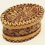 Шкатулка Цветы 11*7*6 см