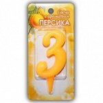 Свеча тортовая 0 клубника ароматизированная фруктовая