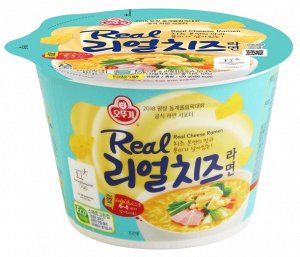 Лапша быстрого приготовления с сырным соусом "Real Cheese Ramen" 120г