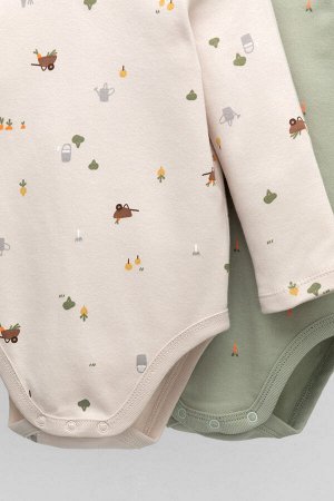Полукомбинезон(Весна-Лето)+baby (мини морковки, огород)