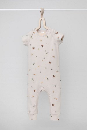Полукомбинезон(Весна-Лето)+baby (огород на бежевом)