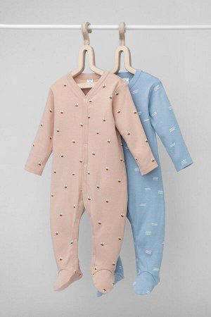 Комбинезон(Весна-Лето)+baby (белые кораблики, штиль)