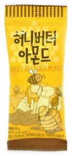 Миндаль медово-сливочный Honey butter almond, 30 г