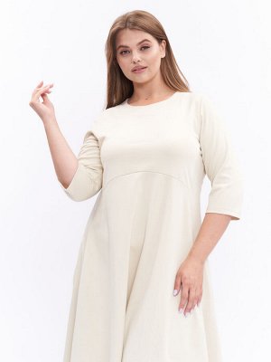 Платье из плотного трикотажа PP34306WHT04