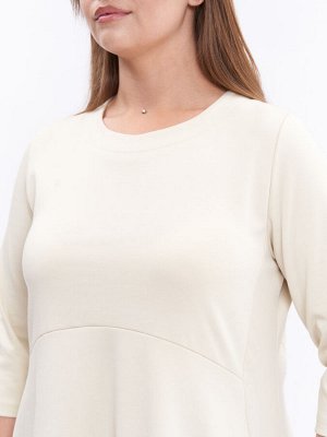 Платье из плотного трикотажа PP34306WHT04