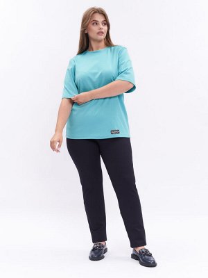Футболка из плотного трикотажа ZFU21506GRN38