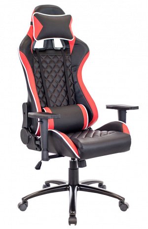 Кресло Everprof Lotus S11 Экокожа Красный/Черный