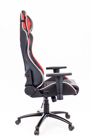 Кресло Everprof Lotus S11 Экокожа Красный/Черный
