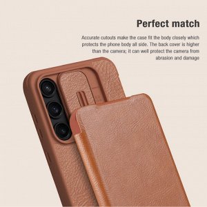Чехол книжка Nillkin Qin Leather Pro Case для Samsung Galaxy A55