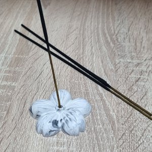 Подставка для благовоний, цвет мрамор
