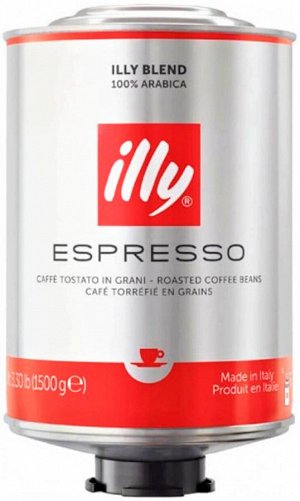 Кофе в зернах ILLY (средняя обжарка), бочка 1,5кг