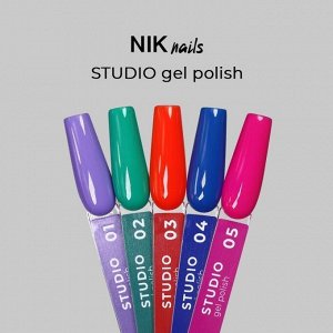 Гель-лак NIK NAILS Studio №04 8мл