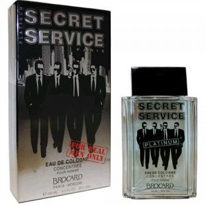 Brocard Secret Service Platinum муж 100мл одеколон edc _АТ / шт / 444803 / 340261