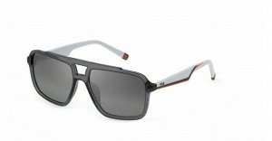 Солнцезащитные очки премиум качества, унисекс FILA SHINY ASPHALT GREY