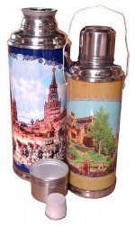 Термос со стеклянной колбой