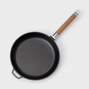 Сковорода Wild Kitchen, d=26 см, лопатка и губка в комплекте, чугун